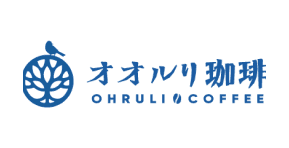 オオルリ珈琲のロゴ